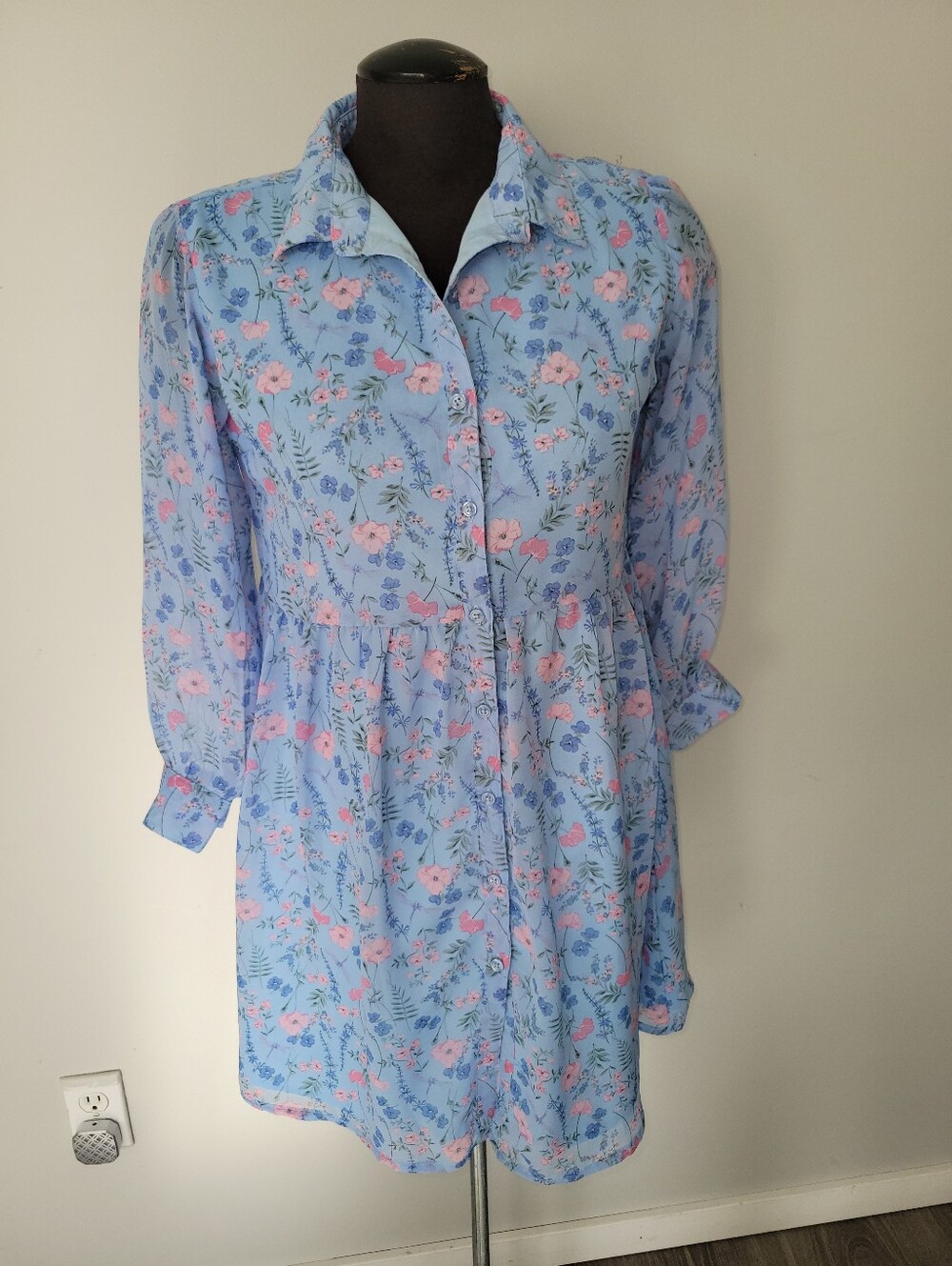 Uniqlo Chiffon Dress Size M